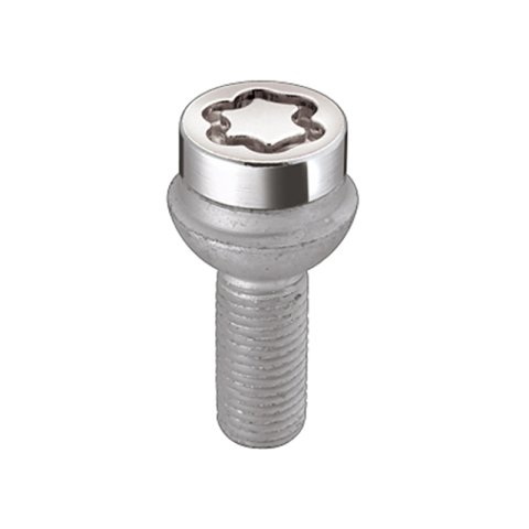 McGard Wheel Lock Bolt Set - 4pk. (Radius Seat) M14X1.5 / 17mm Hex / 26.7mm Shank Length - Chrome thumbnail 2