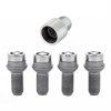 McGard Wheel Lock Bolt Set - 4pk. (Radius Seat) M14X1.5 / 17mm Hex / 26.7mm Shank Length - Chrome thumbnail 7
