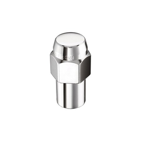 McGard Hex Lug Nut (Reg. Shank - .746in.) 1/2-20 / 13/16 Hex / 1.65in. Length (4-Pack) - Chrome thumbnail 4