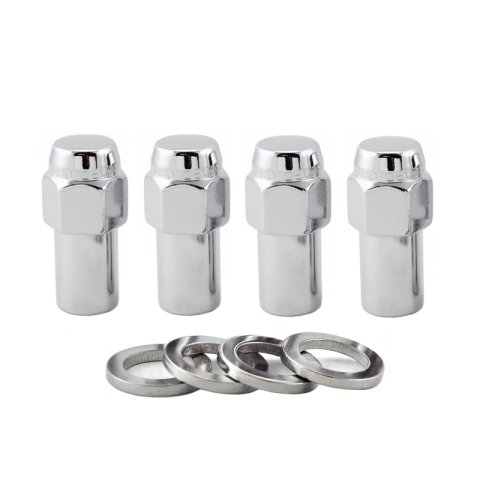 McGard Hex Lug Nut (Long Shank - .946in.) 1/2-20 / 13/16 Hex / 1.85in. Length (4-Pack) - Chrome thumbnail 9
