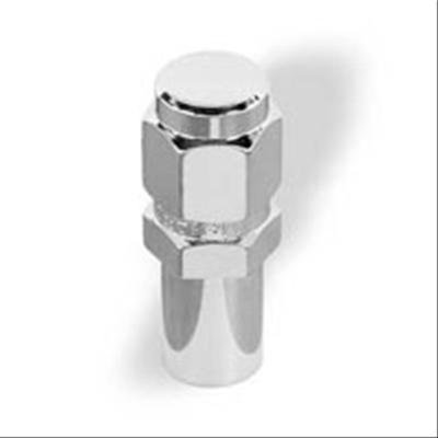 McGard Hex Lug Nut (Long Shank - 1in. / Duplex) - 9/16-18 / 7/8 Hex / 2.425in. L (8-Pack) - Chrome