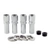 McGard Hex Lug Nut (Drag Racing X-Long Shank) 1/2-20 / 13/16 Hex / 2.475in. Length (4-Pack) - Chrome thumbnail 7