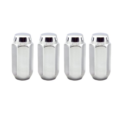 McGard Hex Lug Nut (Cone Seat) M14X1.5 / 13/16 Hex / 1.945in. Length (4-Pack) - Chrome thumbnail 3