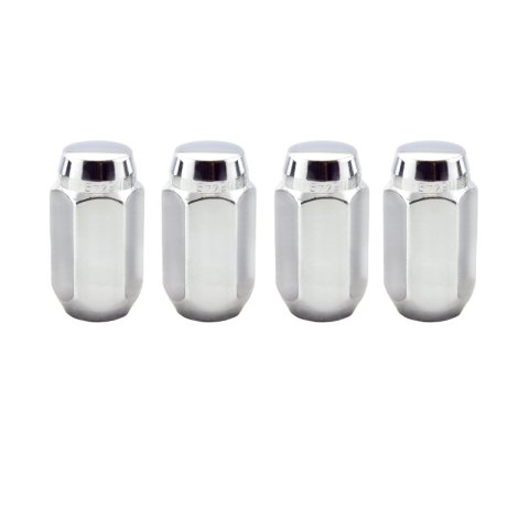 McGard Hex Lug Nut (Cone Seat) M14X1.5 / 22mm Hex / 1.635in. Length (4-Pack) - Chrome thumbnail 2