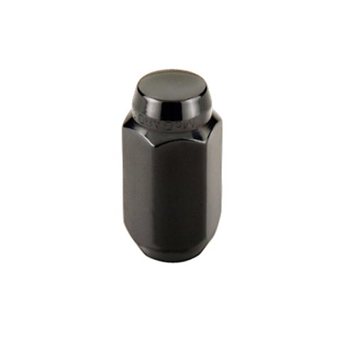 McGard Hex Lug Nut (Cone Seat) M14X1.5 / 22mm Hex / 1.635in. Length (4-Pack) - Black thumbnail 3