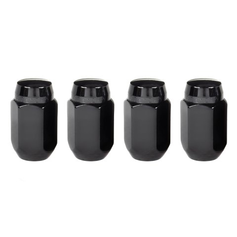 McGard Hex Lug Nut (Cone Seat) M14X1.5 / 22mm Hex / 1.635in. Length (4-Pack) - Black thumbnail 6