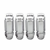 McGard Hex Lug Nut (Cone Seat / Duplex) 9/16-18 / 7/8 Hex / 2.5in. Length (8-Pack) - Chrome thumbnail 1