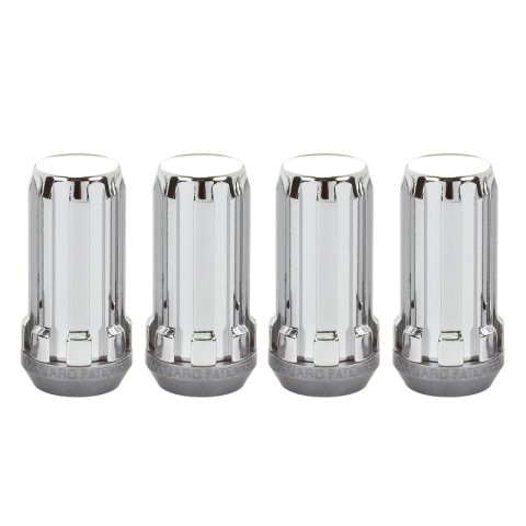 McGard SplineDrive Lug Nut (Cone Seat) M14X1.5 / 1.935in. Length (4-Pack) - Chrome (Req. Tool) thumbnail 2