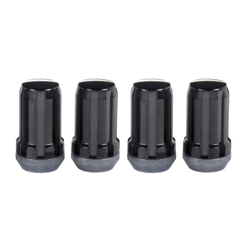 McGard SplineDrive Lug Nut (Cone Seat) M14X1.5 / 1.648in. Length (4-Pack) - Black (Req. Tool) thumbnail 1