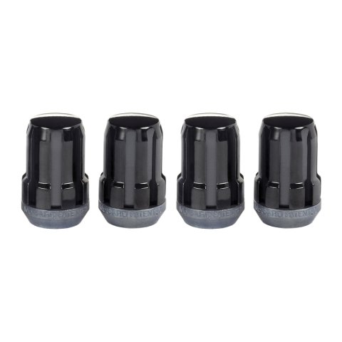 McGard SplineDrive Lug Nut (Cone Seat) M12X1.25 / 1.24in. Length (4-Pack) - Black (Req. Tool) thumbnail 1