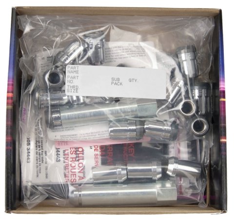 McGard SplineDrive Tuner 4 Lug Install Kit w/Locks & Tool (Cone) M12X1.5 / 13/16 Hex - Chrome thumbnail 7