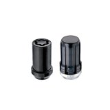 McGard SplineDrive Tuner 5 Lug Install Kit w/Locks & Tool (Cone) 1/2-20 / 13/16 Hex / 1.6in. L - Blk thumbnail 1