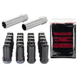 McGard SplineDrive Tuner 5 Lug Install Kit w/Locks & Tool (Cone) 1/2-20 / 13/16 Hex / 1.6in. L - Blk thumbnail 4