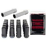 McGard SplineDrive Tuner 5 Lug Install Kit w/Locks & Tool (Cone) 1/2-20 / 13/16 Hex / 1.6in. L - Blk thumbnail 7