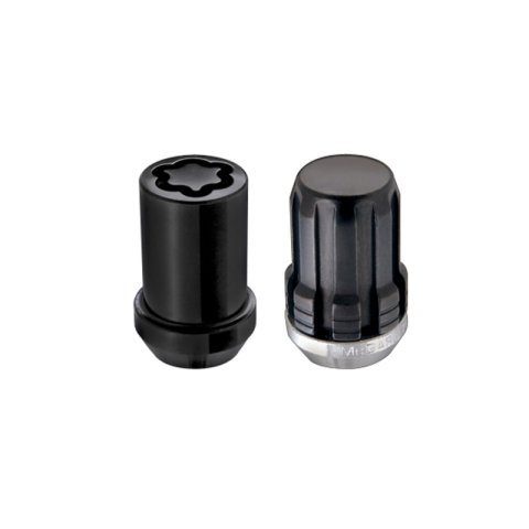 McGard SplineDrive Tuner 5 Lug Install Kit w/Locks & Tool (Cone) M12X1.25 / 13/16 Hex - Black thumbnail 1