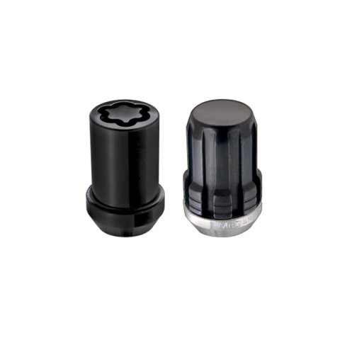 McGard SplineDrive Tuner 5 Lug Install Kit w/Locks & Tool (Cone) M12X1.25 / 13/16 Hex - Black thumbnail 2