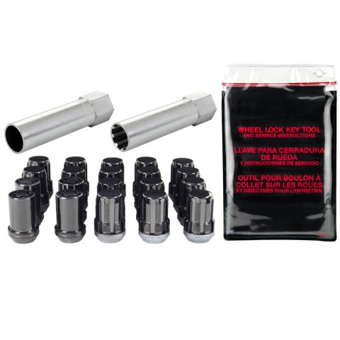 McGard SplineDrive Tuner 5 Lug Install Kit w/Locks & Tool (Cone) M12X1.25 / 13/16 Hex - Black thumbnail 6