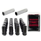 McGard SplineDrive Tuner 6 Lug Install Kit w/Locks & Tool (Cone) M14X1.5 / 1in. Hex - Blk thumbnail 8