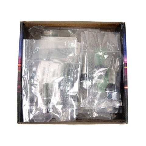 McGard 5 Lug Hex Install Kit w/Locks (Cone Seat Bolt) M14X1.5 / 17mm Hex / 30.5mm Shank L. - Chrome thumbnail 6
