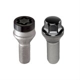 McGard 5 Lug Hex Install Kit w/Locks (Cone Seat Bolt) M12X1.25 / 17mm Hex / 25.6mm Shank L. - Black thumbnail 2