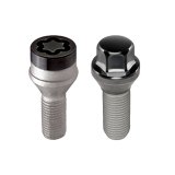 McGard 5 Lug Hex Install Kit w/Locks (Cone Seat Bolt) M12X1.25 / 17mm Hex / 25.6mm Shank L. - Black thumbnail 5