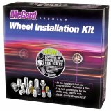 McGard 5 Lug Hex Install Kit w/Locks (Cone Seat Bolt) M12X1.25 / 17mm Hex / 25.6mm Shank L. - Black thumbnail 8