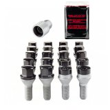 McGard 5 Lug Hex Install Kit w/Locks (Cone Seat Bolt) M12X1.25 / 17mm Hex / 25.6mm Shank L. - Black thumbnail 9