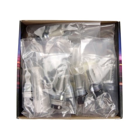McGard 5 Lug Hex Install Kit w/Locks (Radius Seat Bolt) M14X1.5 / 17mm Hex / 26.3mm Shank L. - Black thumbnail 7