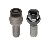 McGard 5 Lug Hex Install Kit w/Locks (Radius Seat Bolt) M14X1.5 / 17mm Hex / 35.4mm Shank L. - Black thumbnail 2