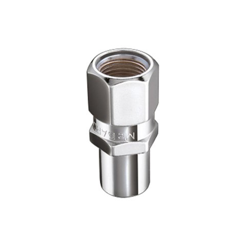 McGard Hex Lug Nut (Drag Racing Reg. Shank) 1/2-20 / 13/16 Hex / 1.86in. L (Box of 100) - Chrome thumbnail 3