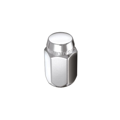 McGard Hex Lug Nut (Cone Seat) 9/16-18 / 13/16 Hex / 1.75in. Length (Box of 100) - Chrome thumbnail 1