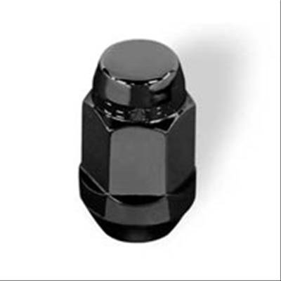 McGard Hex Lug Nut (Cone Seat Bulge Style) 1/2-20 / 3/4 Hex / 1.45in. Length (Box of 144) - Black thumbnail 1
