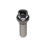 McGard Hex Lug Bolt (Cone Seat) M14X1.5 / 17mm Hex / 28.0mm Shank Length (Box of 50) - Black thumbnail 3