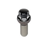 McGard Hex Lug Bolt (Radius Seat) M14X1.5 / 17mm Hex / 26.3mm Shank Length (Box of 50) - Black thumbnail 2