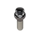 McGard Hex Lug Bolt (Radius Seat) M14X1.5 / 17mm Hex / 26.3mm Shank Length (Box of 50) - Black thumbnail 3