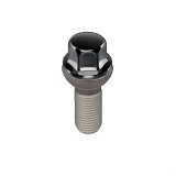McGard Hex Lug Bolt (Radius Seat) M14X1.5 / 17mm Hex / 27.5mm Shank Length (Box of 50) - Black thumbnail 1