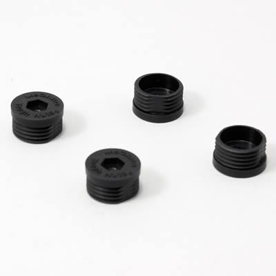 McGard Plugs For Racing Lug Nuts (4-Pack) - Black thumbnail 2