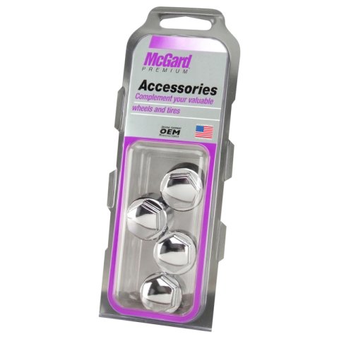 McGard Nylon Lug Caps For PN 24010-24013 (4-Pack) - Chrome thumbnail 6