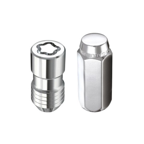 McGard 5 Lug Hex Install Kit w/Locks (Cone Seat Nut) 9/16-18 / 7/8 Hex / 1.75in. Length - Chrome thumbnail 4