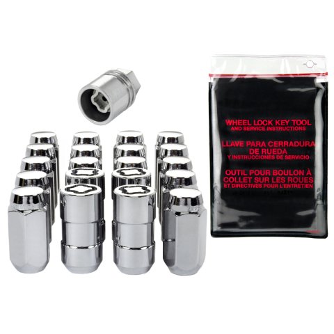 McGard 5 Lug Hex Install Kit w/Locks (Cone Seat Nut) 9/16-18 / 7/8 Hex / 1.75in. Length - Chrome thumbnail 7