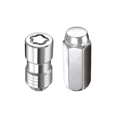 McGard 5 Lug Hex Install Kit w/Locks (Cone Seat Nut) M14X1.5 / 13/16 Hex / 1.945in. Length - Chrome thumbnail 2