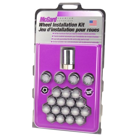 McGard 5 Lug Hex Install Kit (Clamshell) w/Locks (Cone Seat Nut) 1/2-20 / 13/16 Hex - Chrome thumbnail 6
