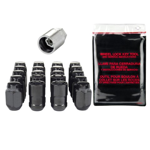 McGard 5 Lug Hex Install Kit w/Locks (Cone Seat Nut) 1/2-20 / 13/16 Hex / 1.5in. Length - Black thumbnail 7