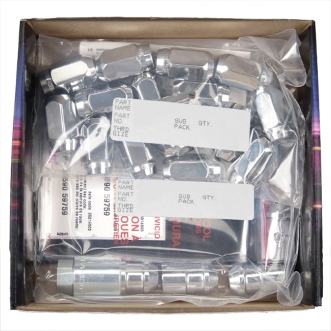 McGard 5 Lug Hex Install Kit w/Locks (Cone Seat Nut) 7/16-20 / 13/16 Hex / 1.5in. Length - Chrome thumbnail 8