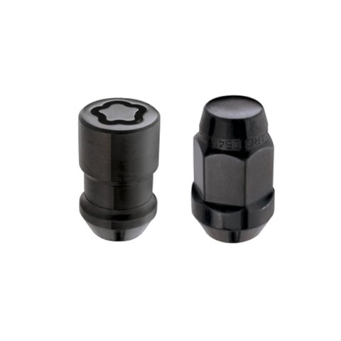 McGard 5 Lug Hex Install Kit w/Locks (Cone Seat Nut / Bulge) 1/2-20 / 3/4 Hex / 1.45in. L - Black thumbnail 5
