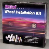 McGard Jeep Wrangler Install Kit (Cone / Bulge) 1/2-20 / 3/4 Hex / (18 Lug Nuts / 5 Locks) - Chrome thumbnail 1