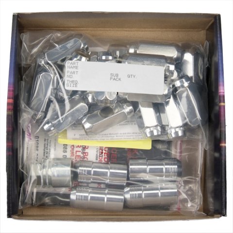 McGard 6 Lug Hex Install Kit w/Locks (Cone Seat Nut) M14X1.5 / 13/16 Hex / 1.945in. L - Chrome thumbnail 7