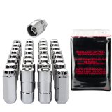 McGard 8 Lug Hex Install Kit w/Locks (Cone Seat Nut) M14X2.0 / 13/16 Hex / 2.25in. Length - Chrome thumbnail 2