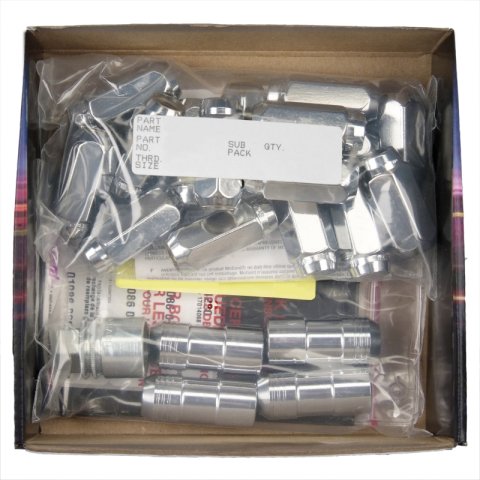 McGard 8 Lug Hex Install Kit w/Locks (Cone Seat Nut) M14X1.5 / 13/16 Hex / 1.945in. L - Chrome thumbnail 7