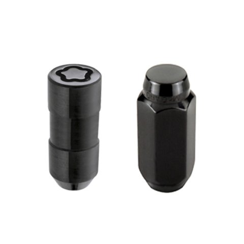McGard 8 Lug Hex Install Kit w/Locks (Cone Seat Nut) M14X1.5 / 13/16 Hex / 1.945in. Length - Black thumbnail 4